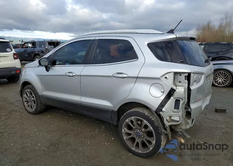2020 Ford Ecosport Titanium z USA, uszkodzony, nr VIN MAJ6S3KL1LC347357